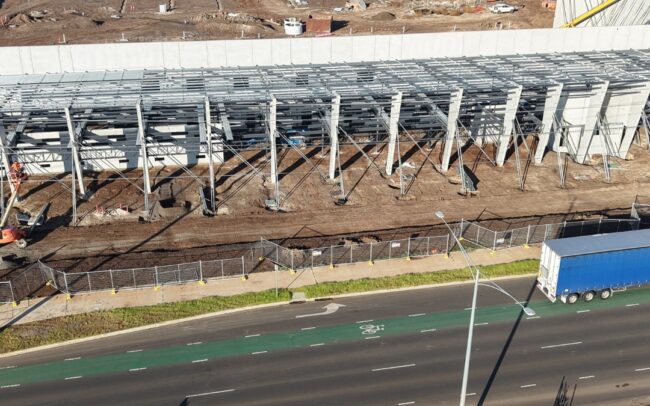 Melbourne Dr drone image